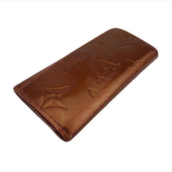 LOUIS VUITTON Key Case Verni Bronze () Patentorza-Authentic USED - Picture 5 of 9